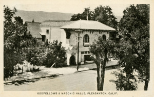 Oddfellows and Masonic Halls, Pleasanton, California                          